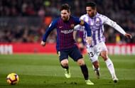 The 24-year-old midfielder was excellent, doing a great job harrying Messi & co throughout (Picture: Getty)